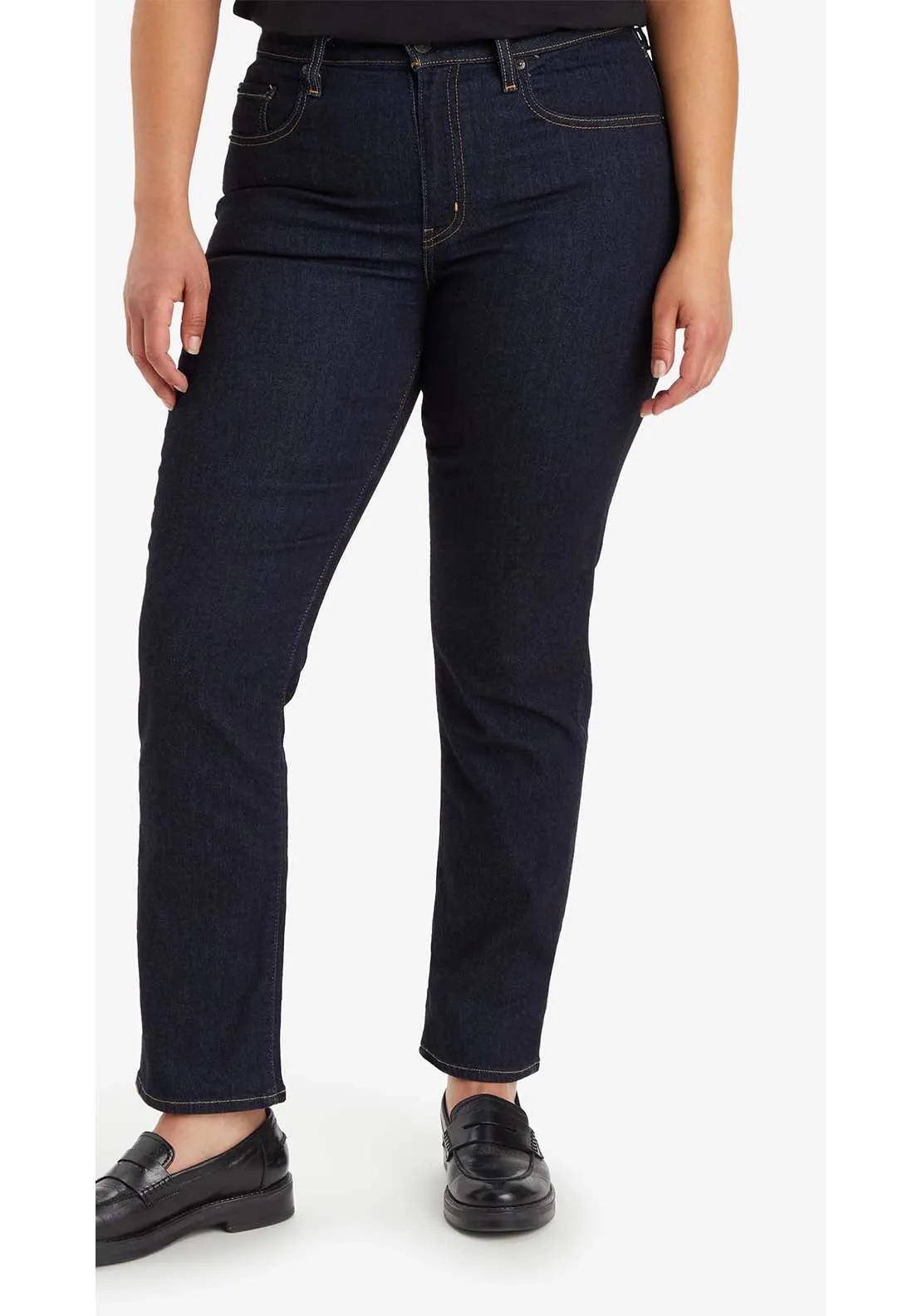 724 High Rise Straight Jean