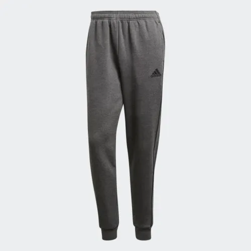 adidas Core 18 Pants  Stay on the front foot during cool weather in these football sweat pants for men. Tapered with ribbed cuff