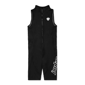 AIR JORDAN WOMEN'S MOTO BODYSUIT - BLACK/ WHITE