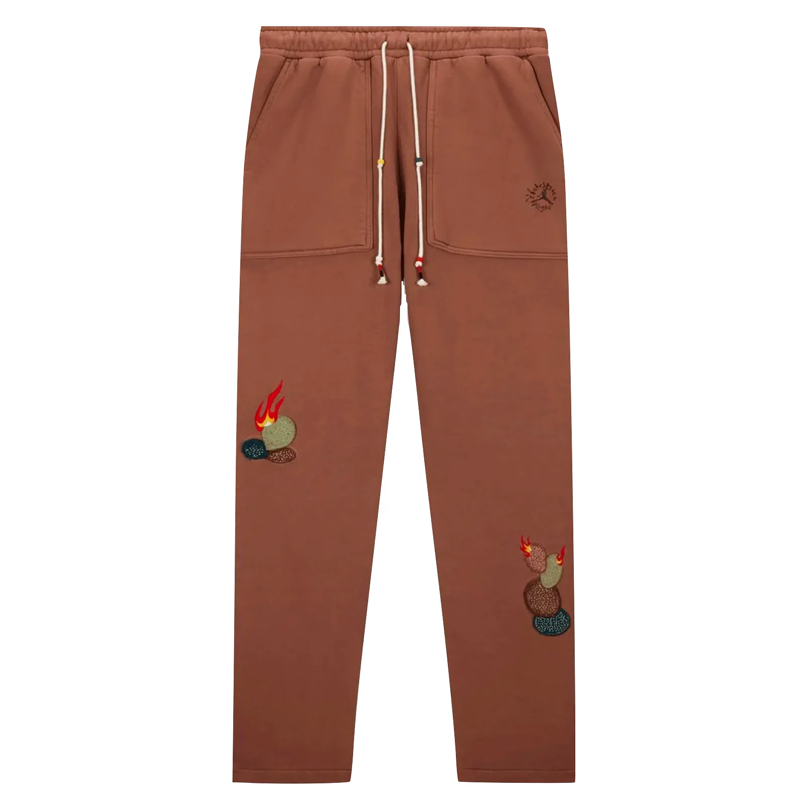 AIR JORDAN X TRAVIS SCOTT FLEECE PANTS -  ARCHAEO BROWN