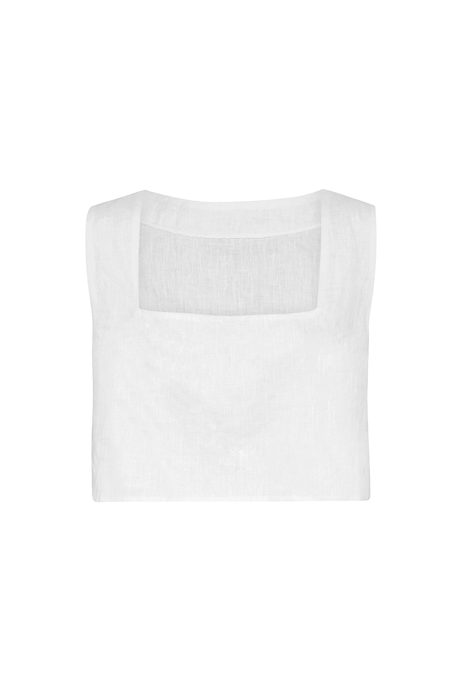 ALICE CROP TOP - IVORY