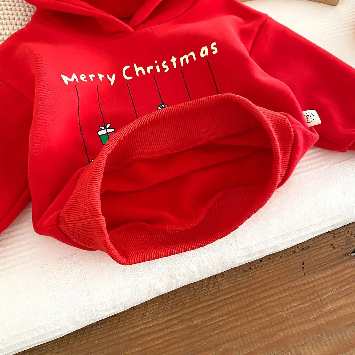 Baby Kid Girls Letters Christmas Hoodies Sweatshirts Wholesale 23101995