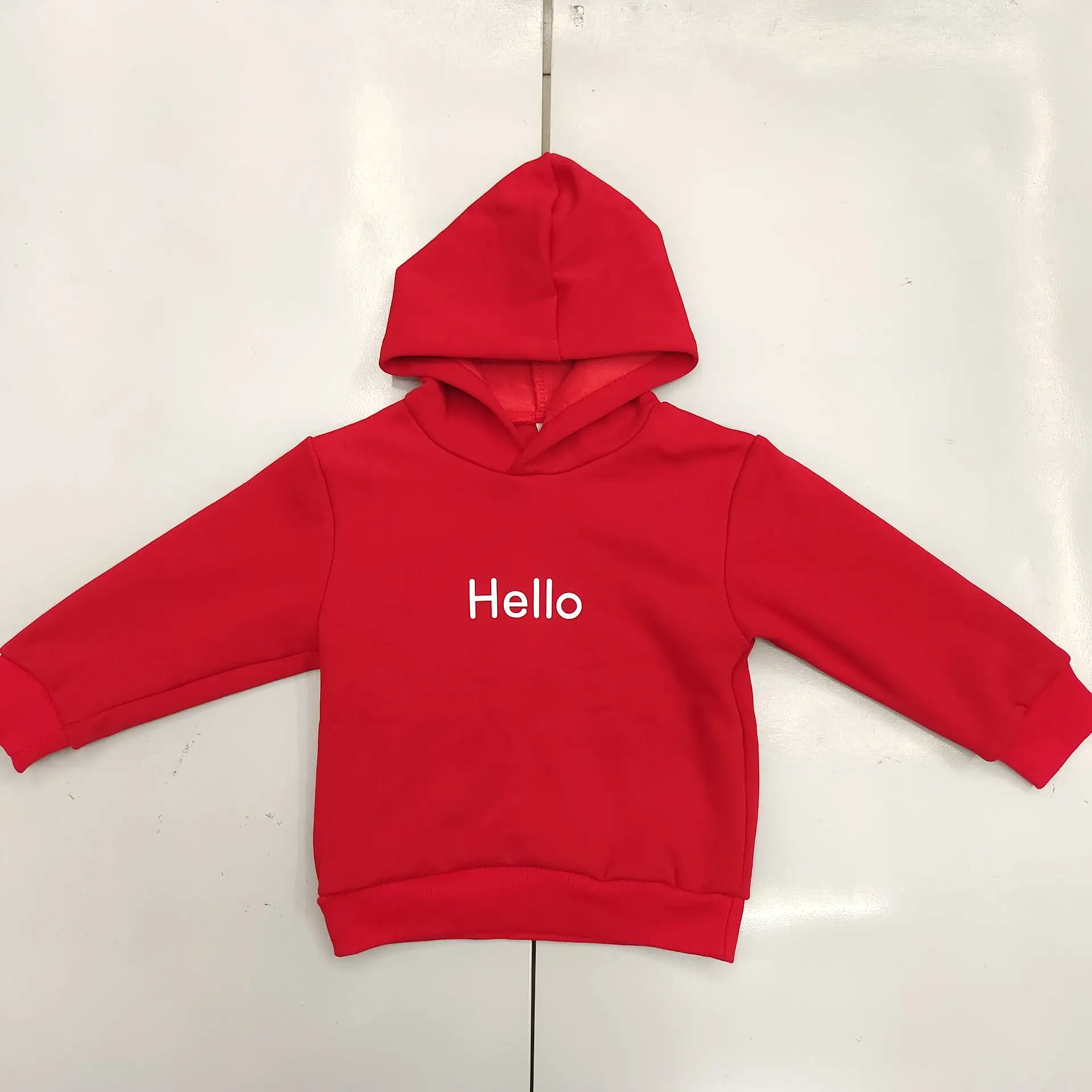 Baby Kid Unisex Solid Color Letters Hoodies Sweatshirts Wholesale 23082805