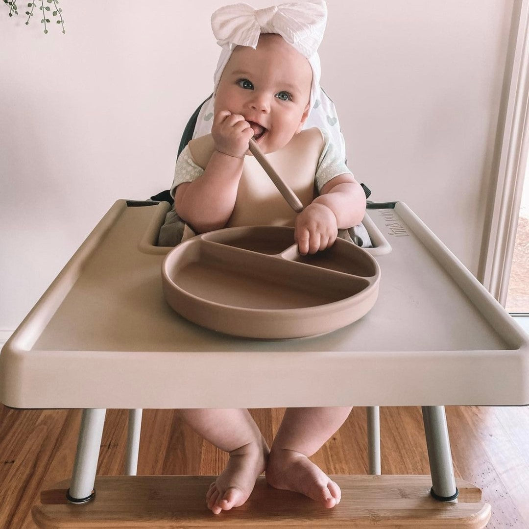 Baby Top Knot Double Bow Headband Ivory