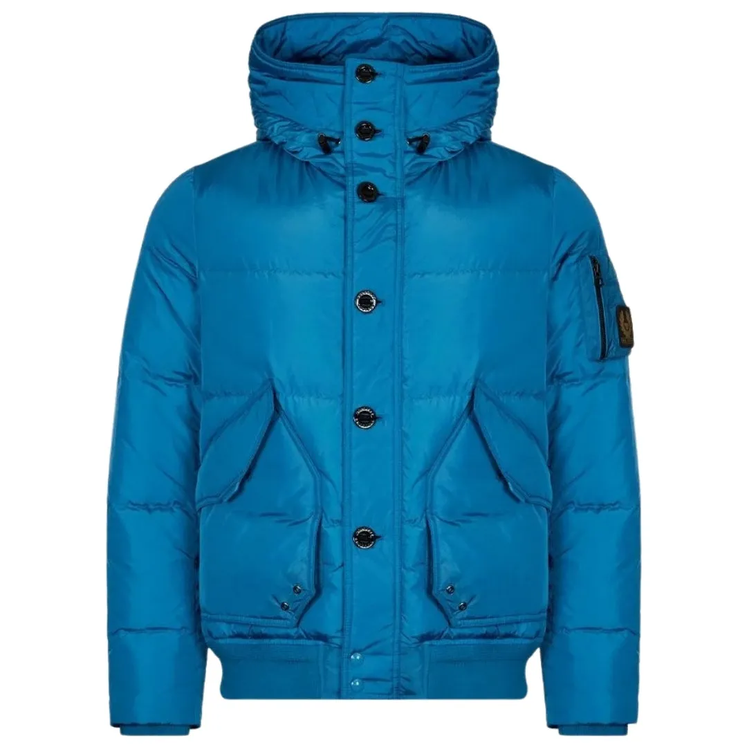 Belstaff Radar Ocean Blue Down Jacket