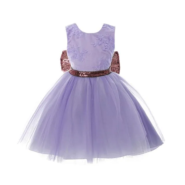 Bow Sparkles Princess Bowtique Dress - Priority Shipping