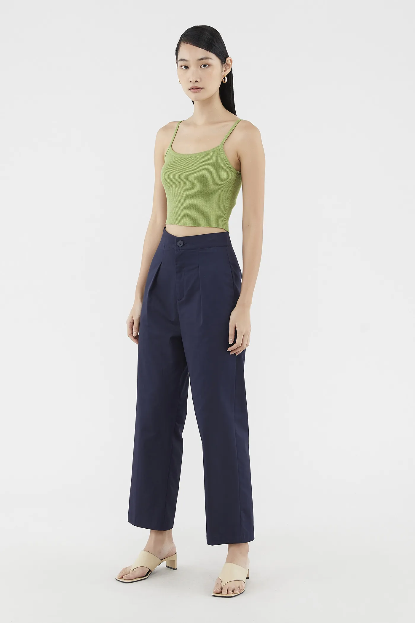 Cadara Knit Crop Top 