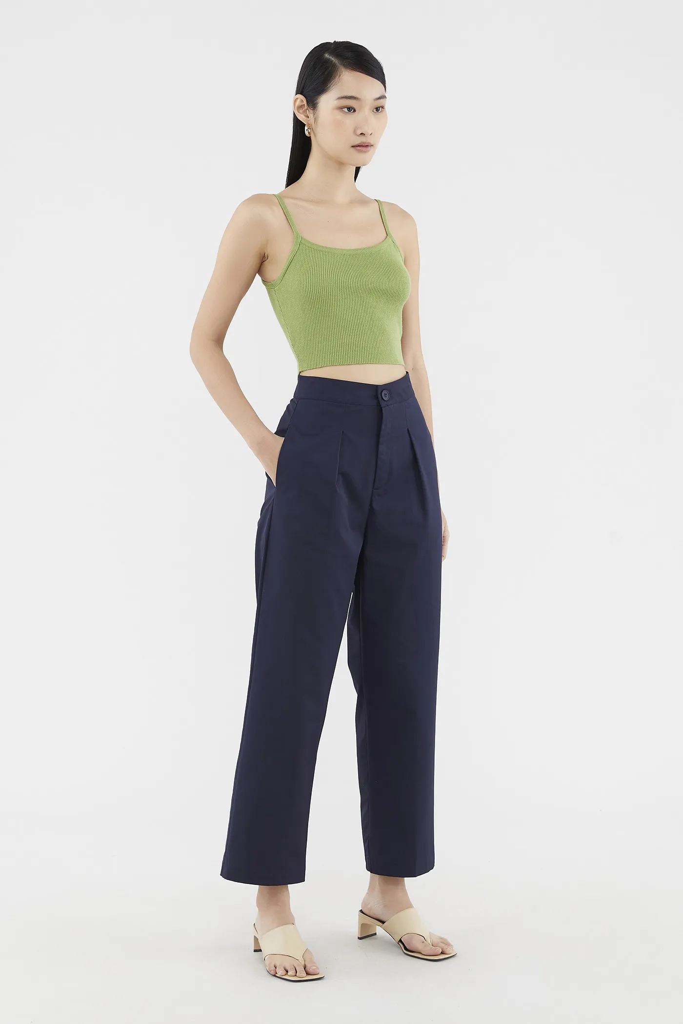 Cadara Knit Crop Top 