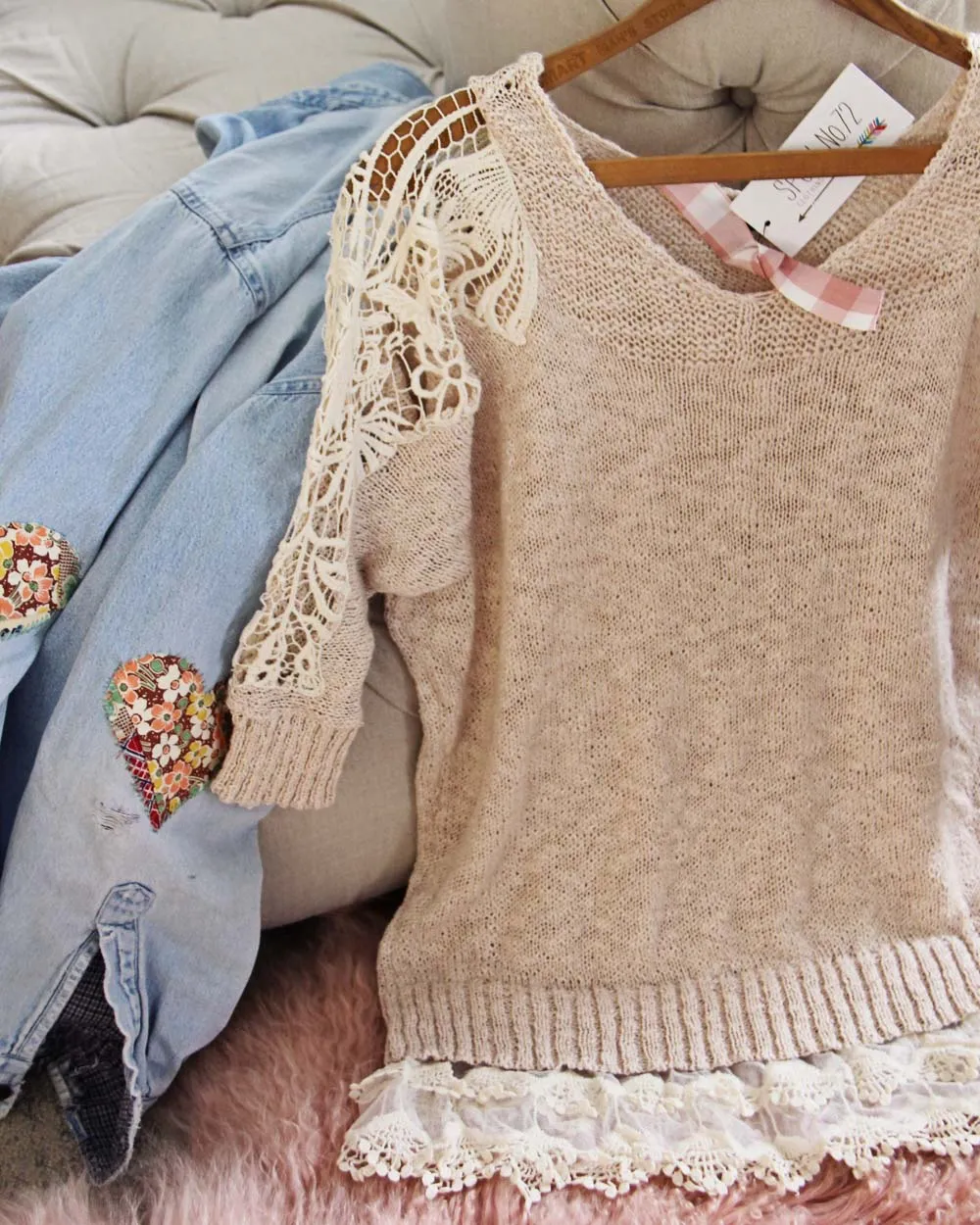 Candy Lace Sweater