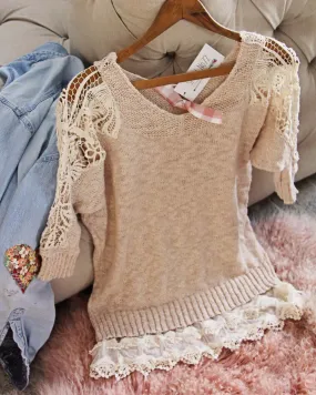 Candy Lace Sweater