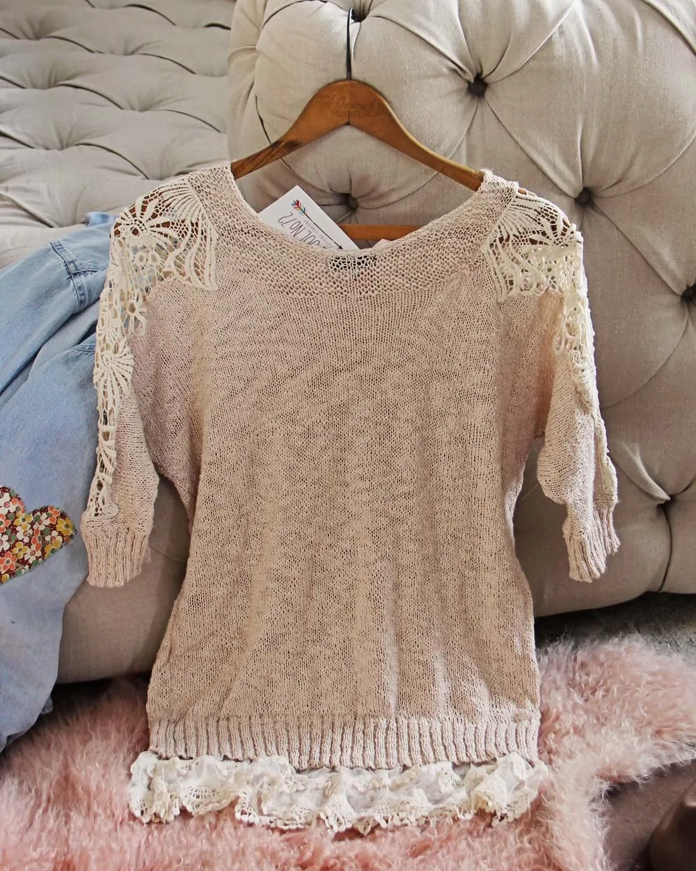 Candy Lace Sweater