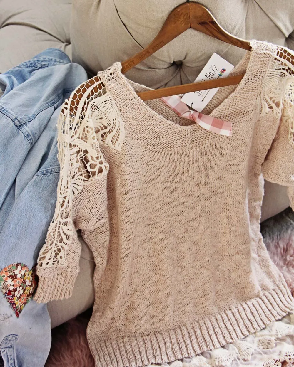 Candy Lace Sweater