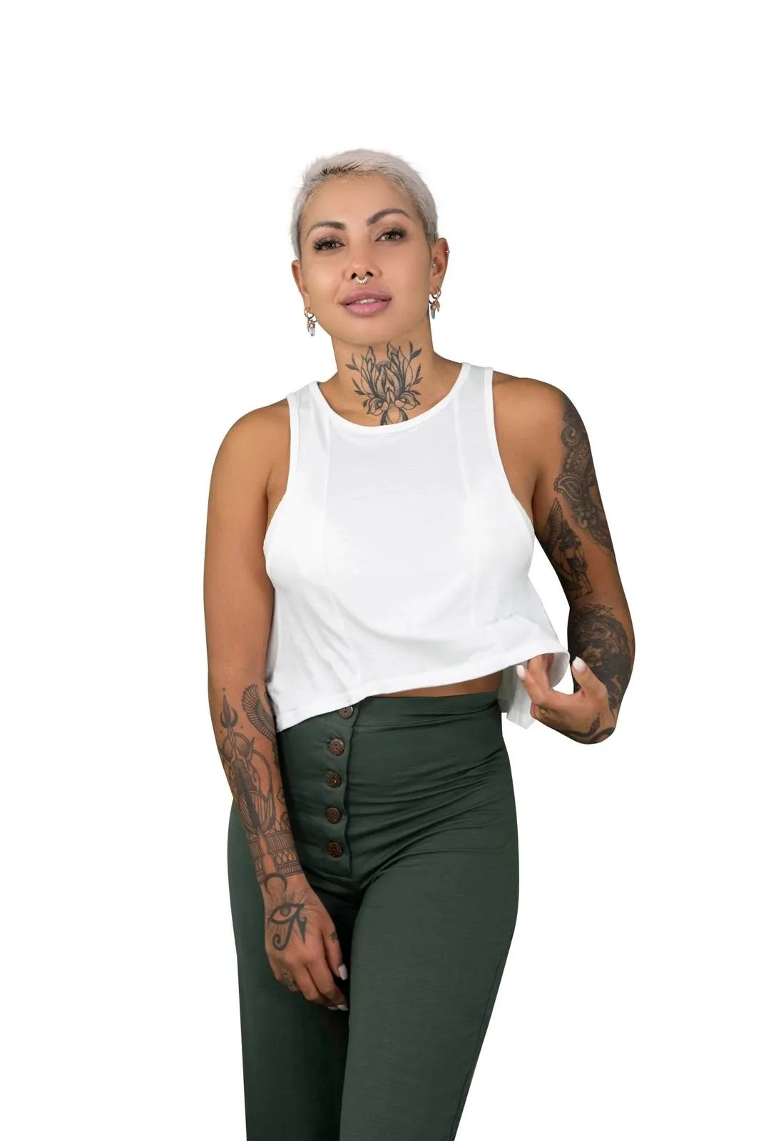 Caracas Cropped Tank Top