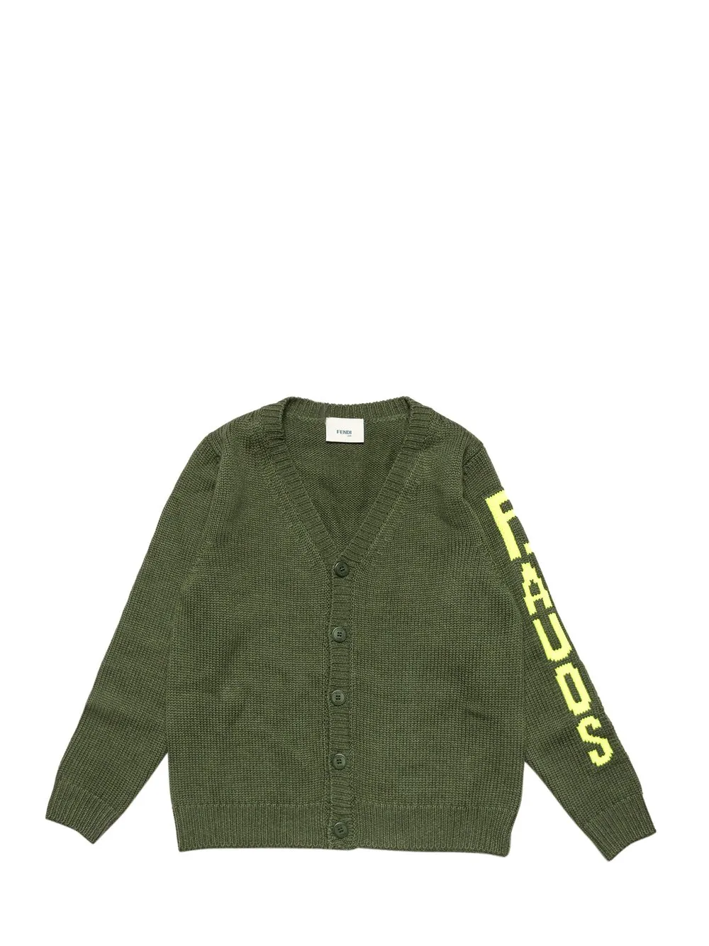 Cardigan with Logo