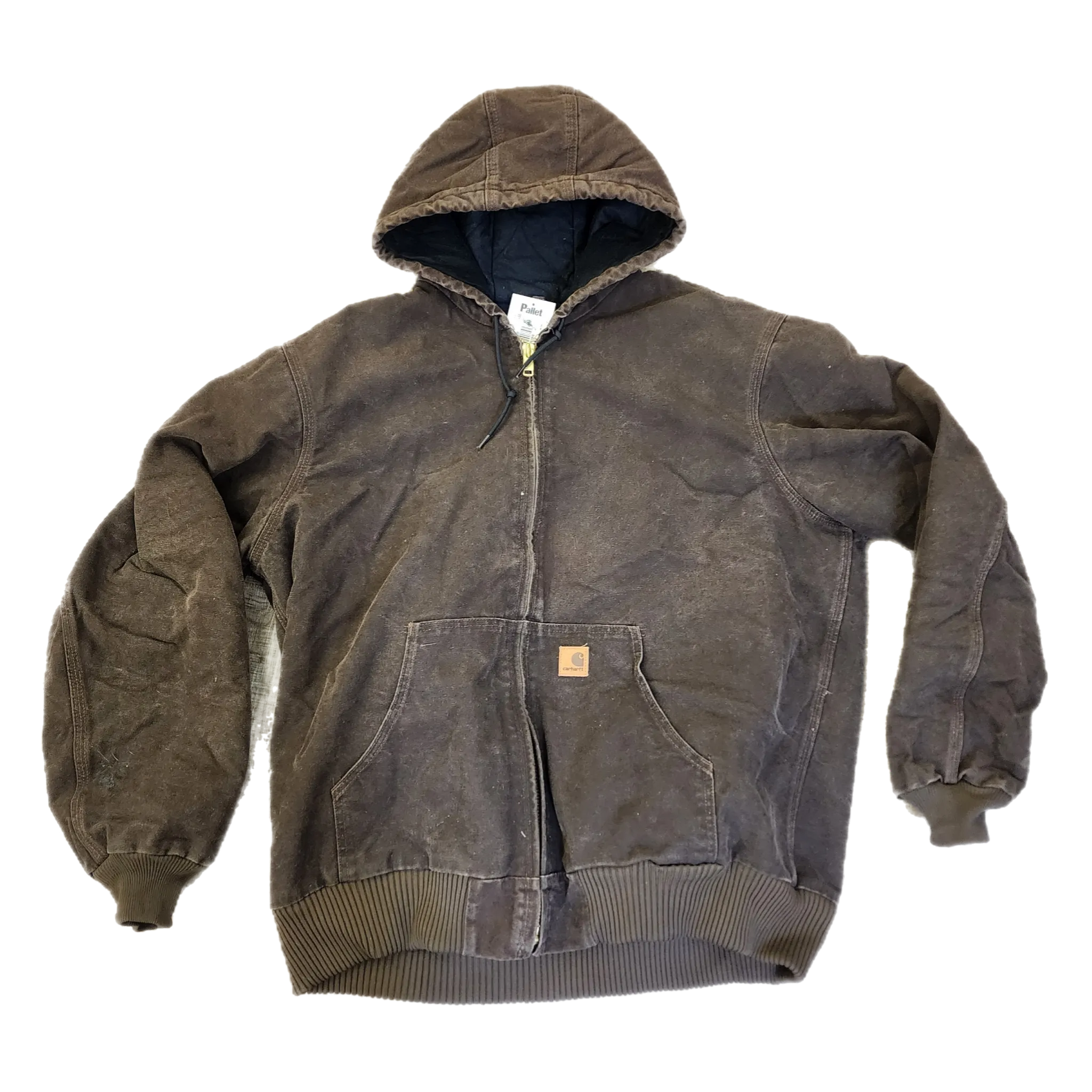 Carhartt - Brown Hooded Jacket - Size X-Large