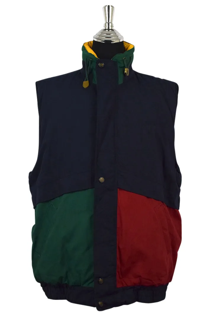 Colour Panels Puffer Vest