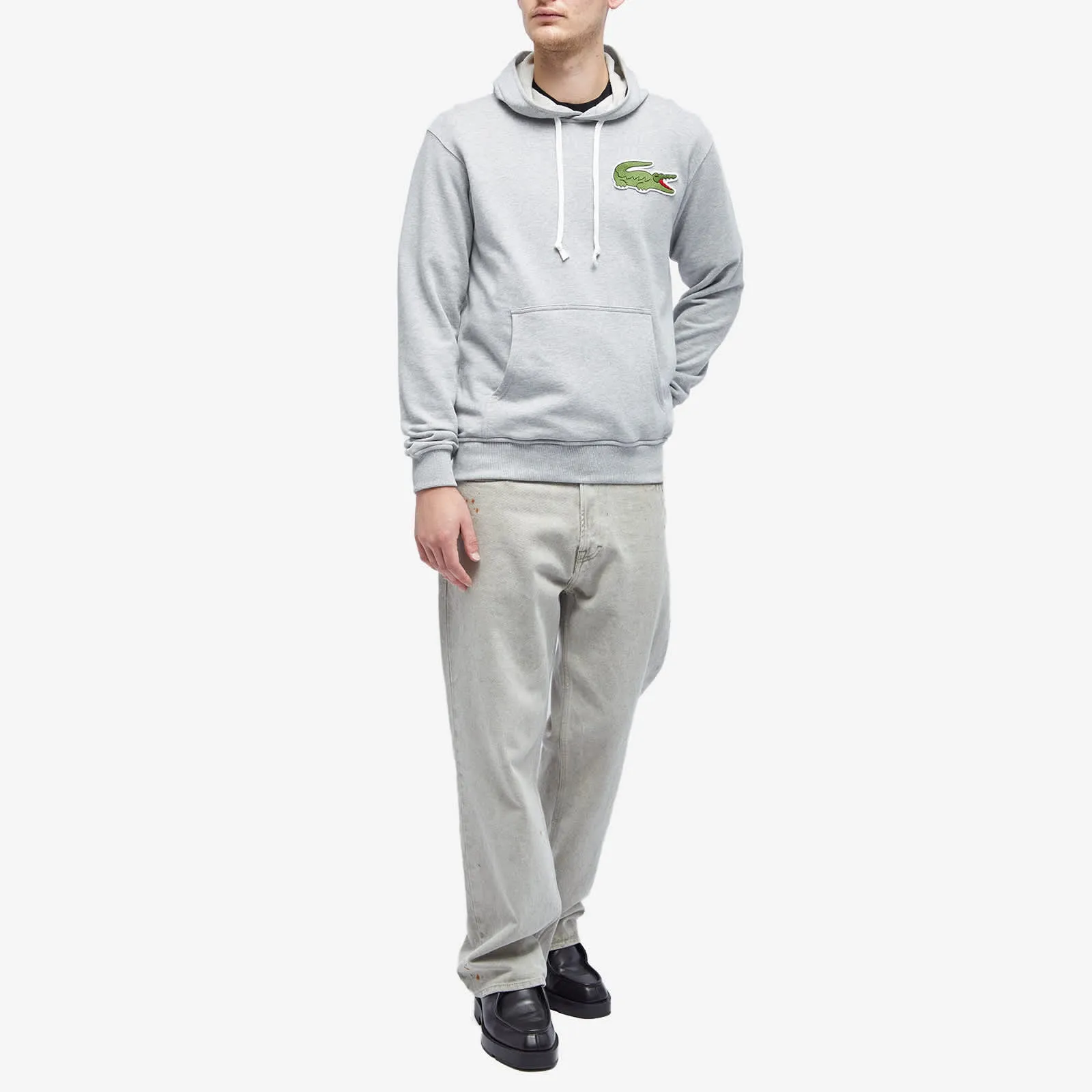 Comme des Garons SHIRT x Lacoste Hoody - Top Grey