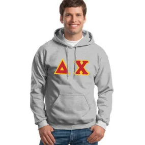 Delta Chi Hanes 10oz. Hoodie - Hanes F170 - TWILL