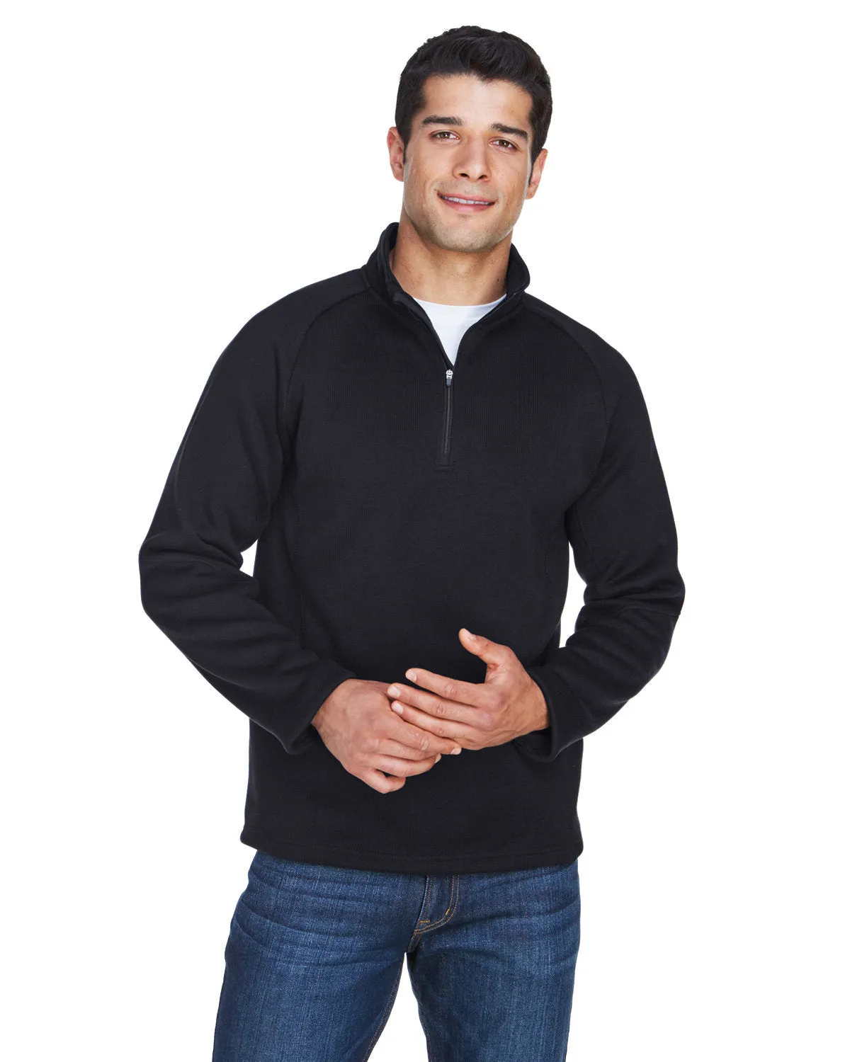 Devon & Jones Bristol Sweater Fleece Quarter-Zip