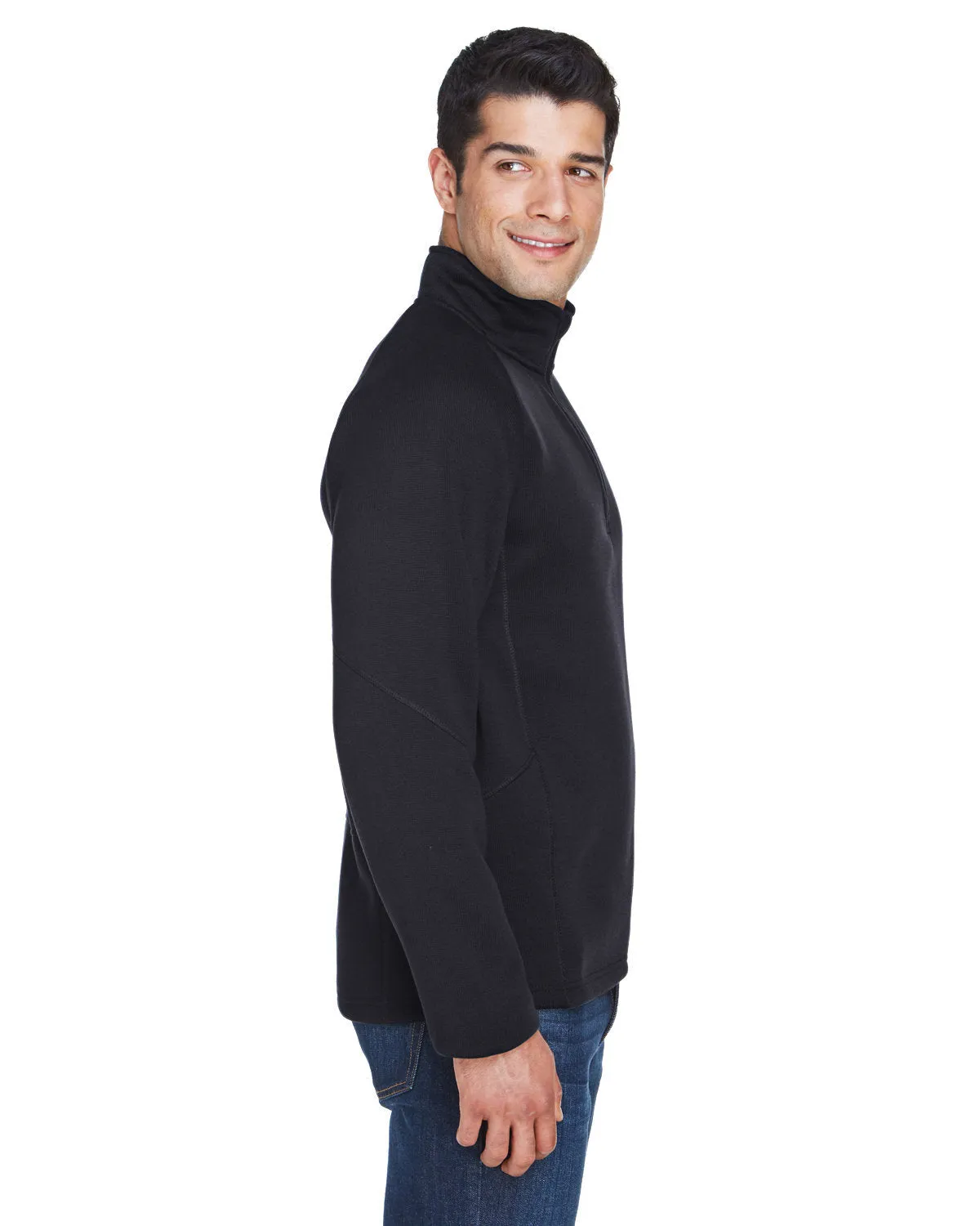 Devon & Jones Bristol Sweater Fleece Quarter-Zip