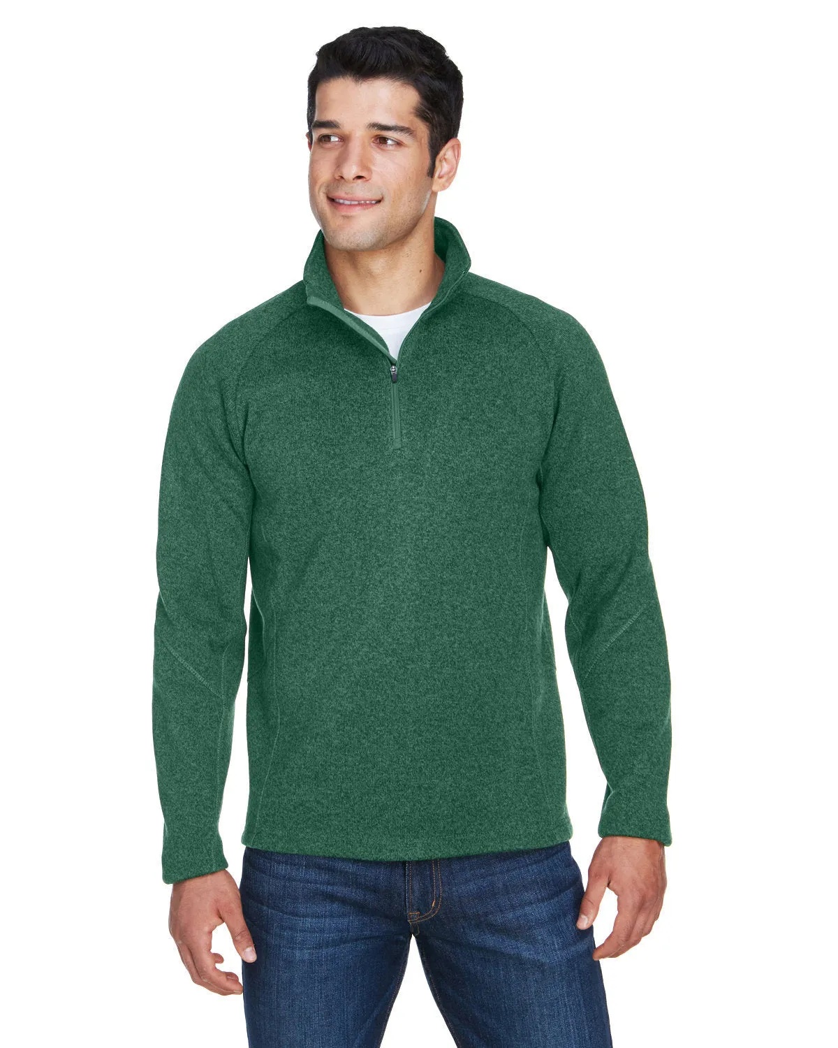 Devon & Jones Bristol Sweater Fleece Quarter-Zip