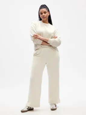 Fleece Wide-Leg Pants