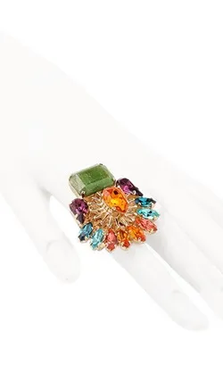 Flower Motif Ring