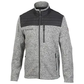 Free Country Men's Textured Sweater Fleece Jacket