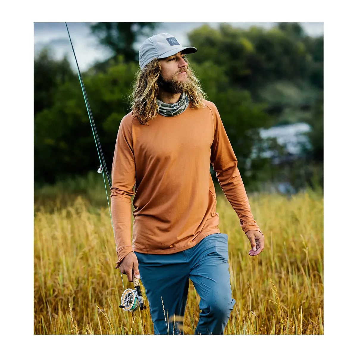 Free Fly Elevate Hoody Rust