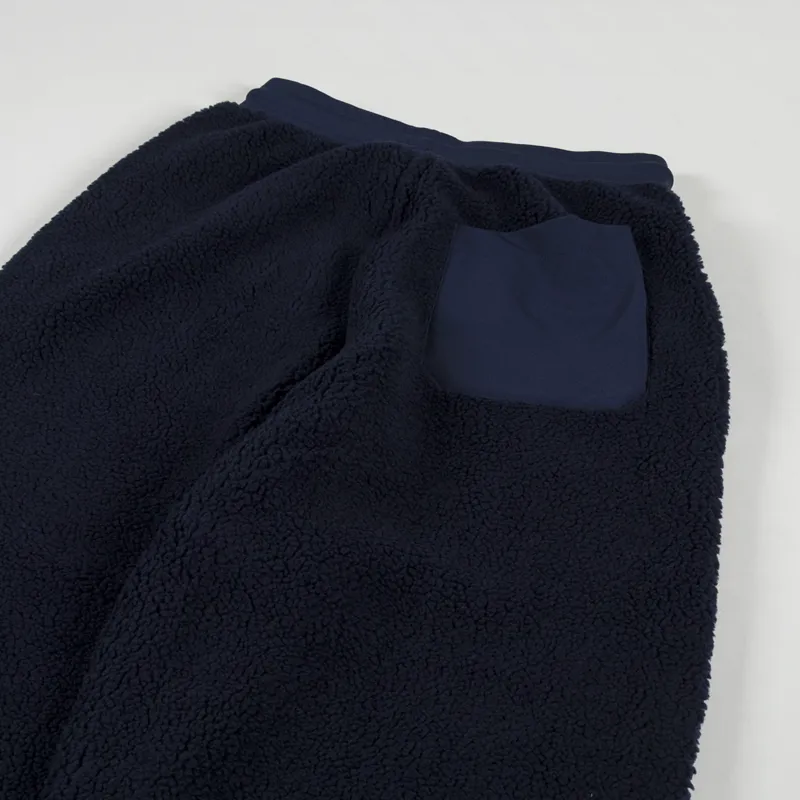 Girls of Dust Womens Jamie Pants Teddy Fleece Navy