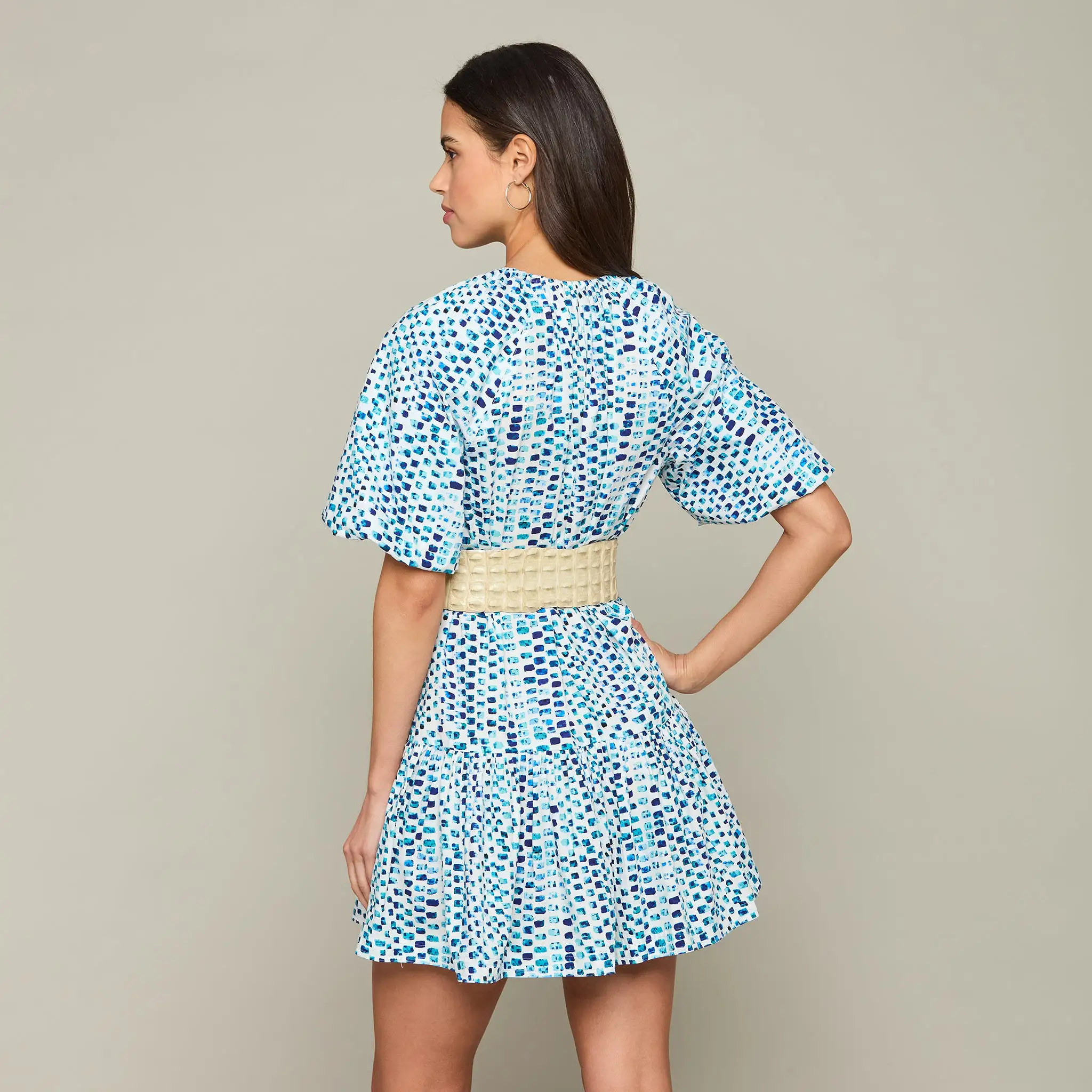 Groves Dress :: Multi Blue