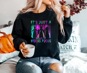 It's Just a bunch of Hocus Pocus Colorful crewneck sweater