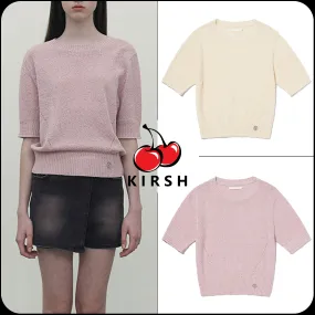 KIRSH  |[ KIRSH ]★24SS★COLLECTION HALF SLEEVE CROP KNIT