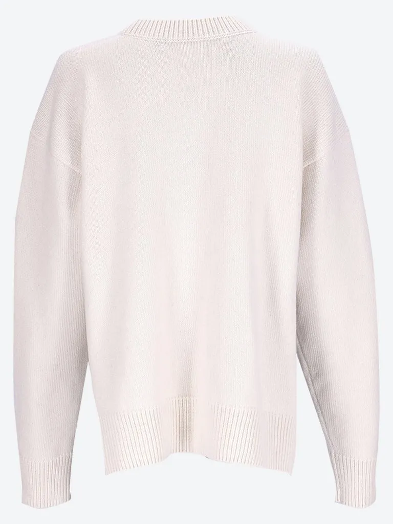 Lambswool cashmere sweater