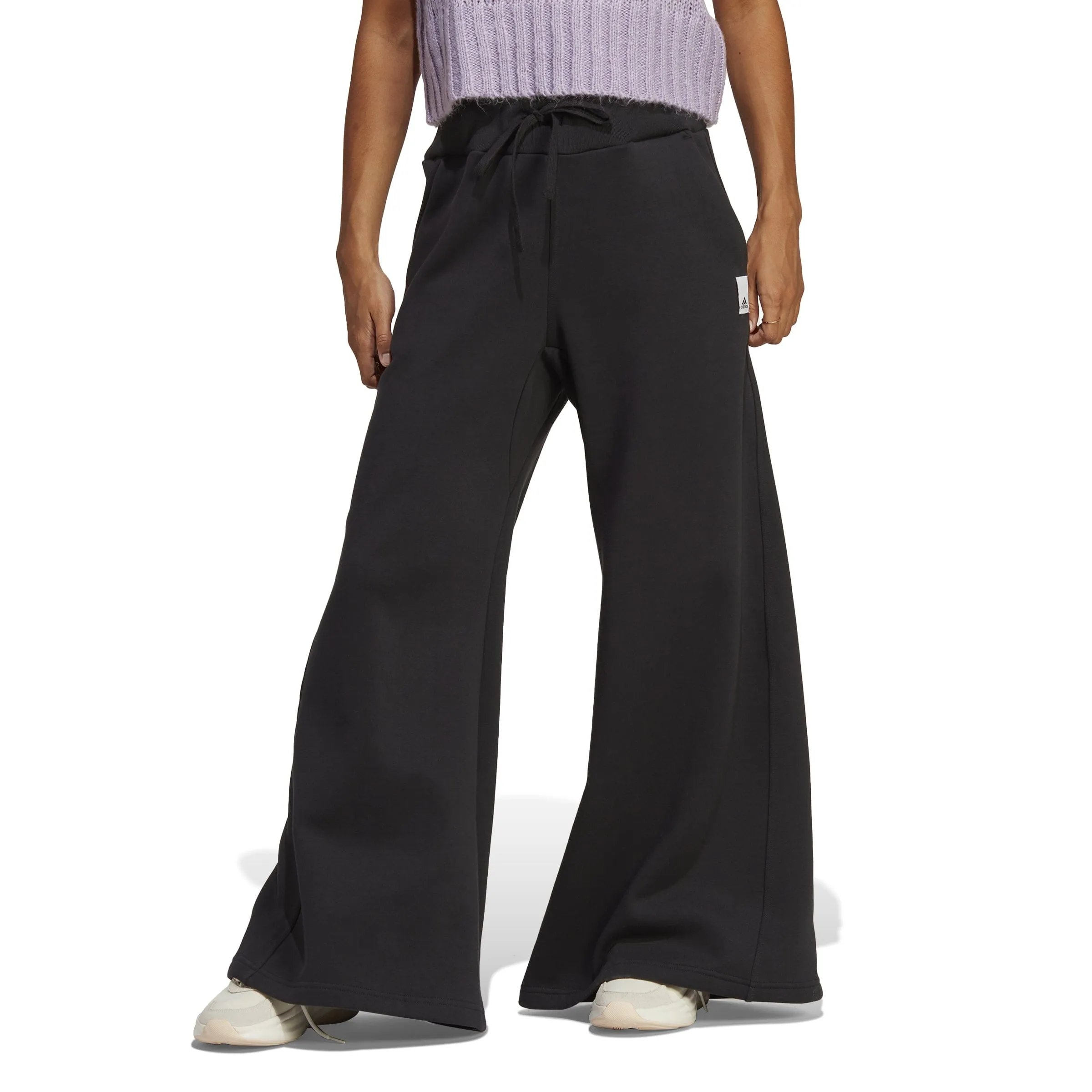 LOUNGE FLEECE WIDE PANTS