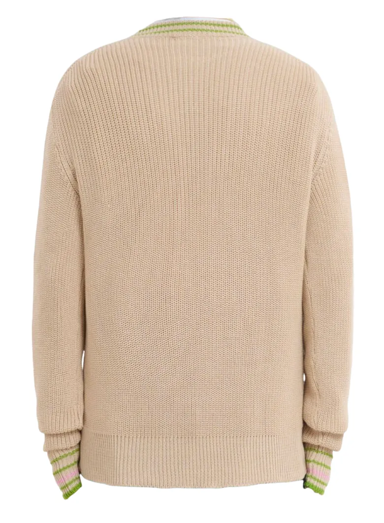 Marni 'Logo' Knit Crewneck Sweater