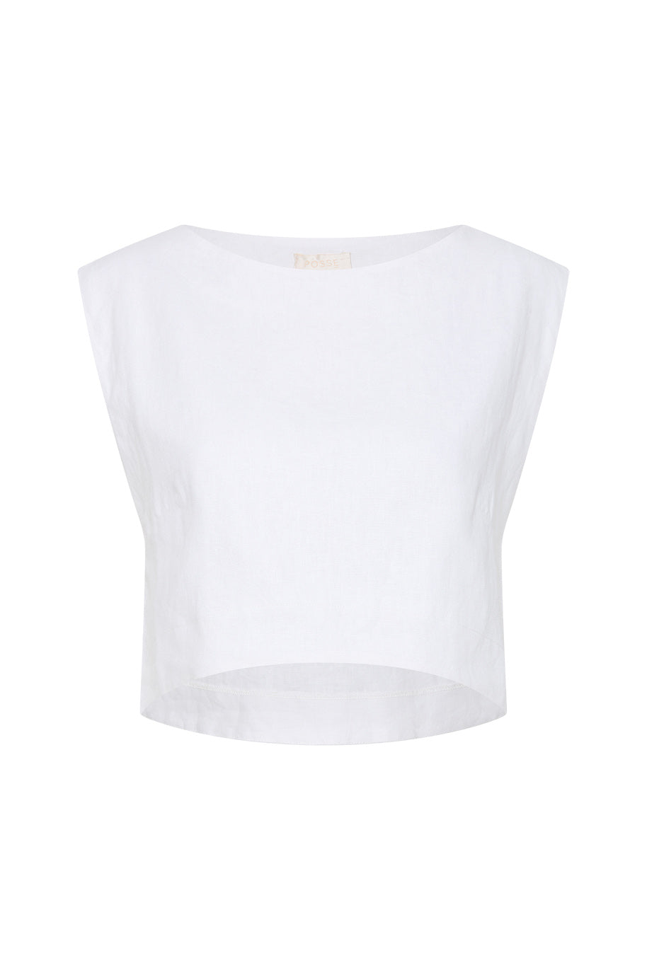 MARTINA CROP TOP - IVORY