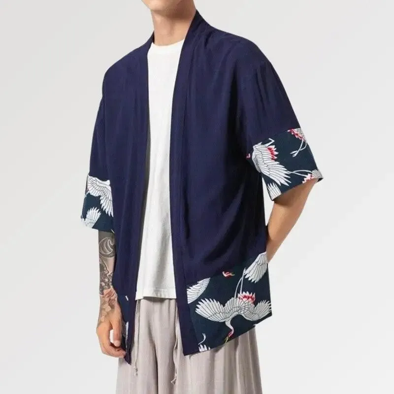 Men Kimono Cardigan 'Hisashi'