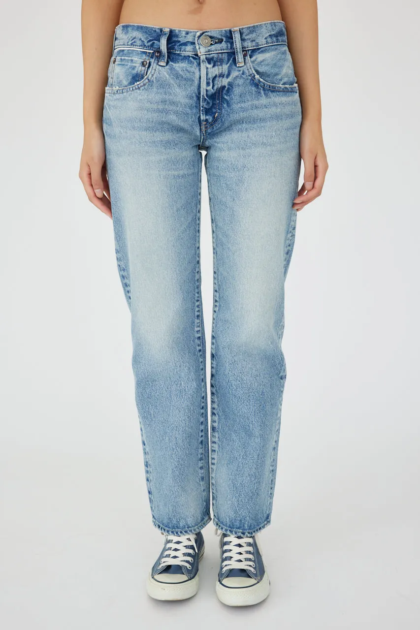 Moussy Vintage Joelton Straight Low Rise Jean