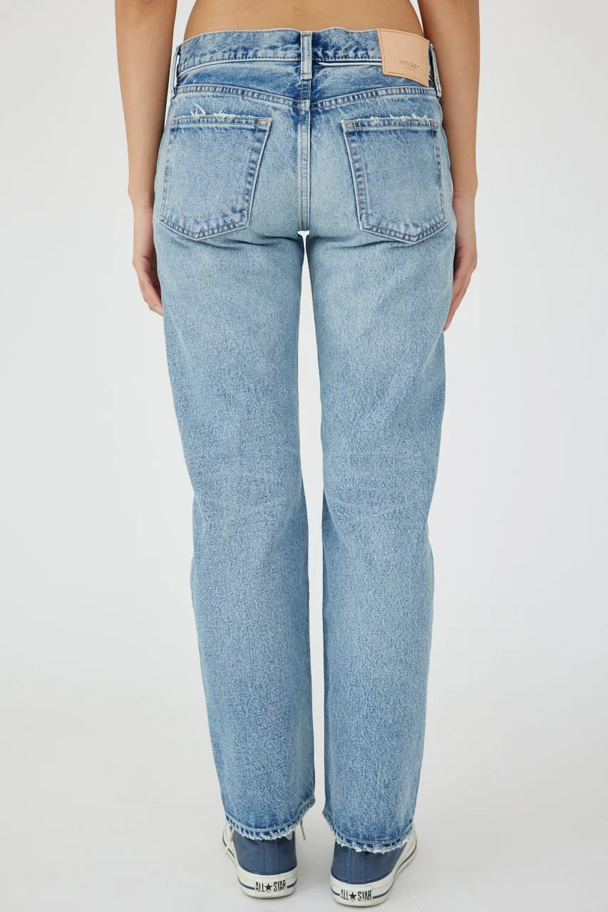 Moussy Vintage Joelton Straight Low Rise Jean