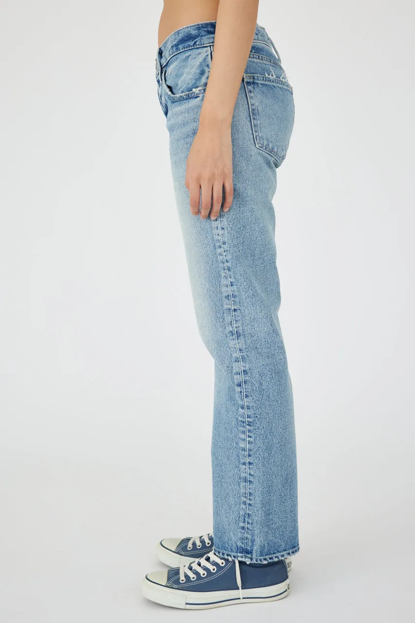 Moussy Vintage Joelton Straight Low Rise Jean