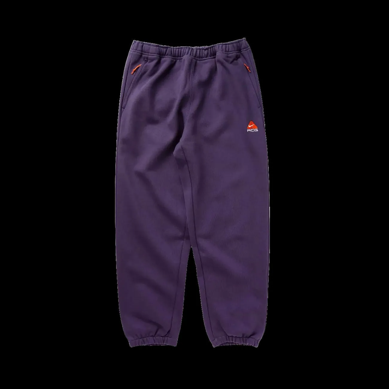 Nike ACG Therma-Fit Tuff Fleece Lungs Pants (Dark Raisin/Safety Orange/Summit White)