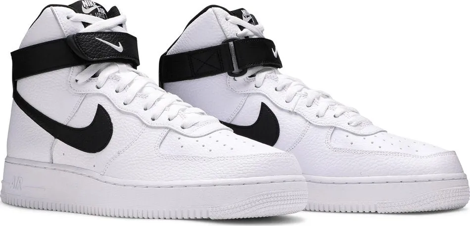 Nike - Air Force 1 High Sneakers - White/Black