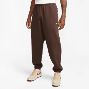 Nike Solo Swoosh Fleece Brown Pants