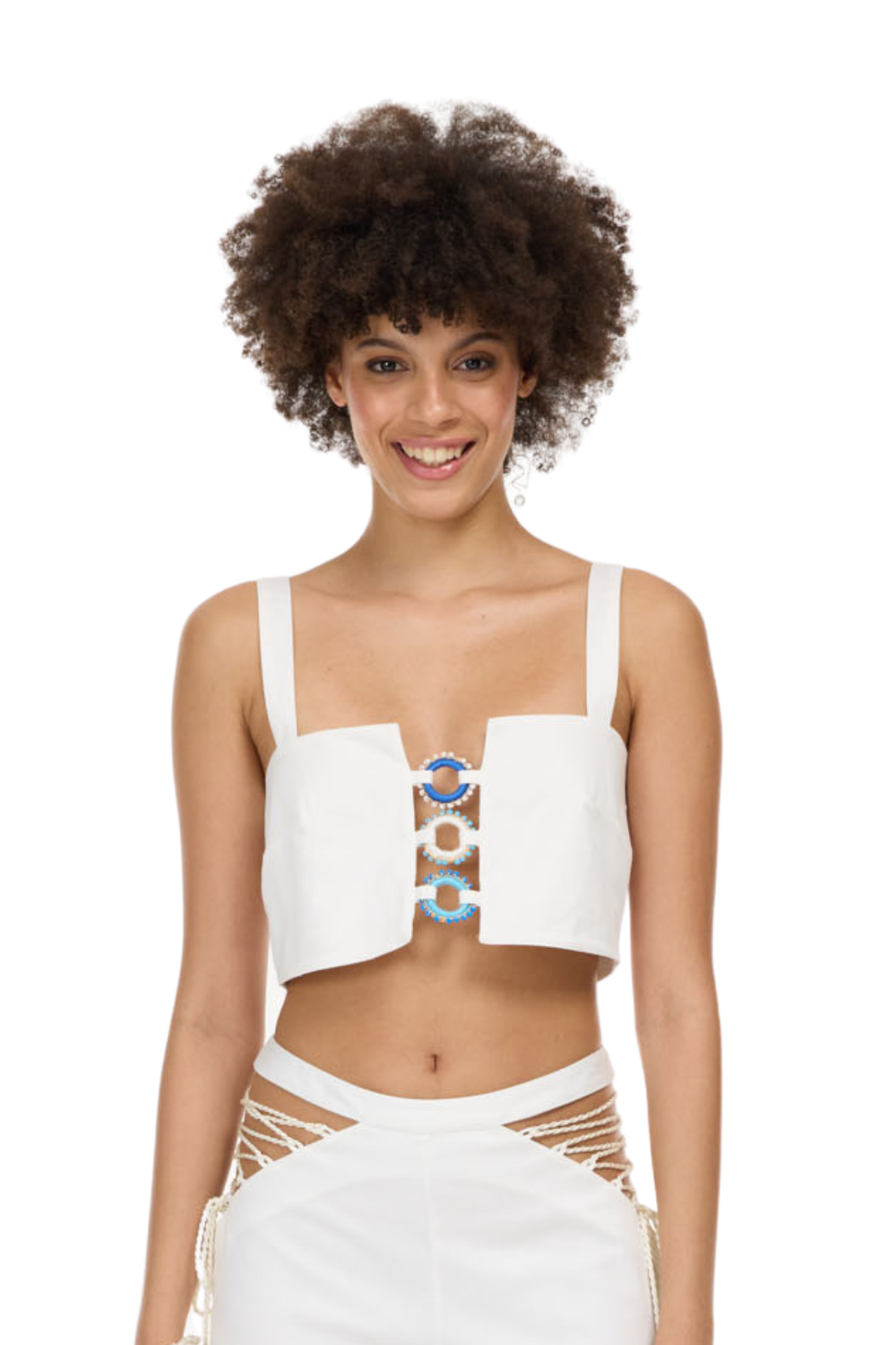 Palma Top in Ivory