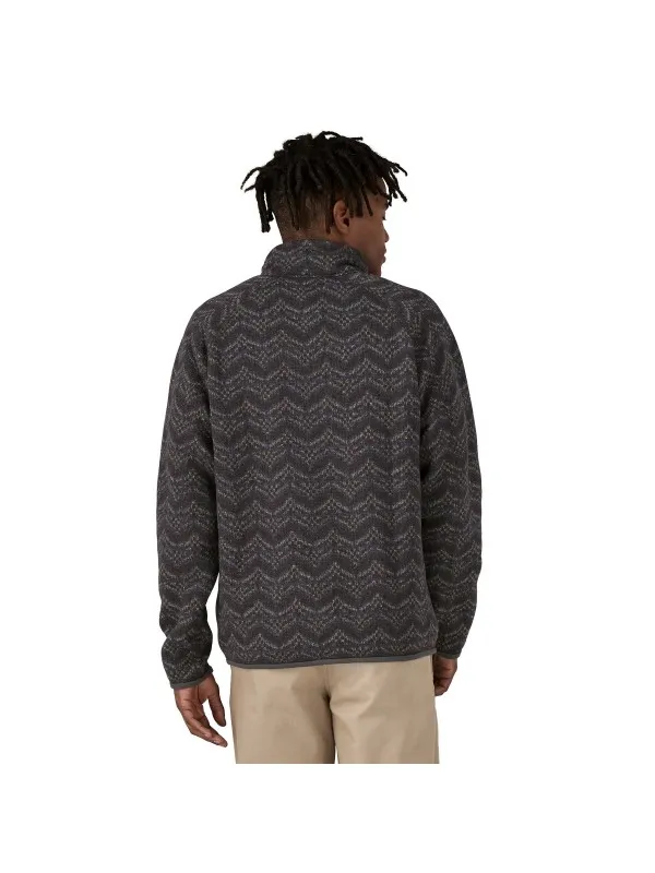 Patagonia Men's Better Sweater™ 1/4-Zip Fleece :  Island Escape: Forge Grey