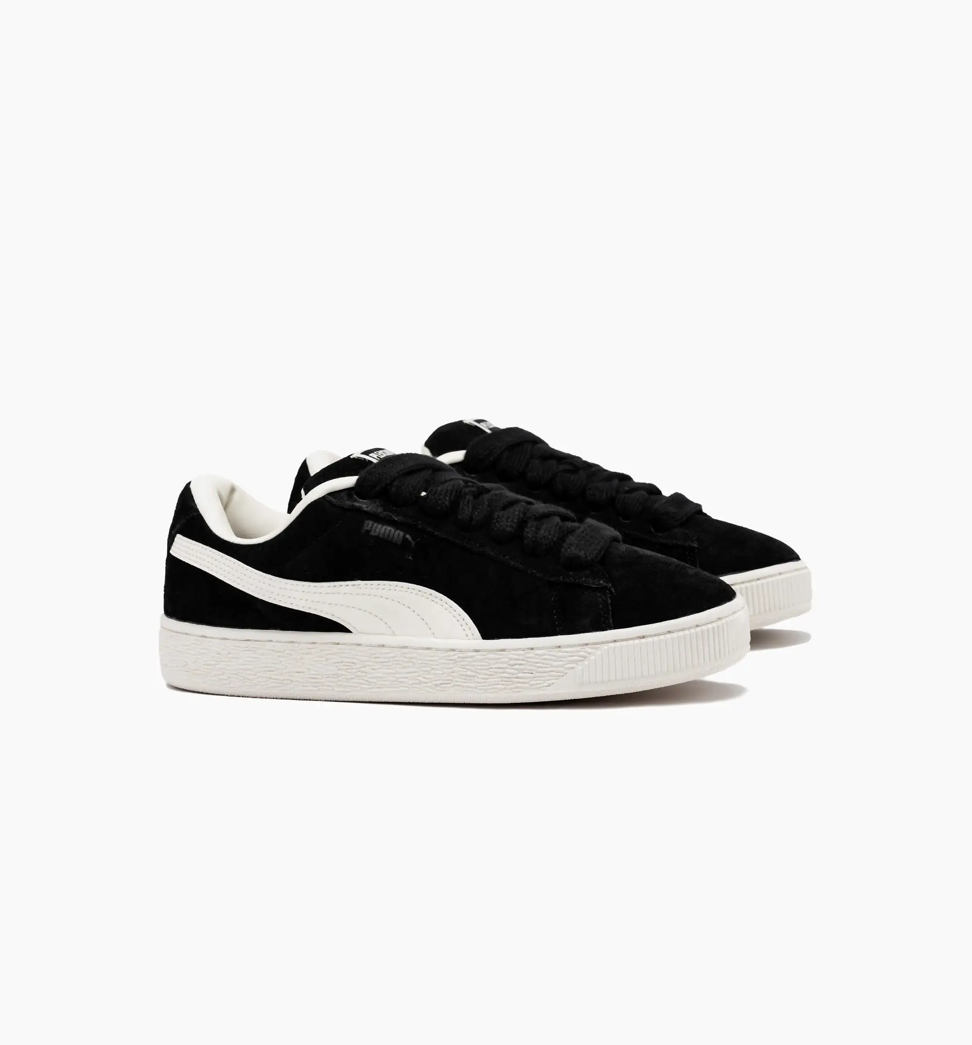 Pleasures Suede XL Mens Lifestyle Shoe - Black/White