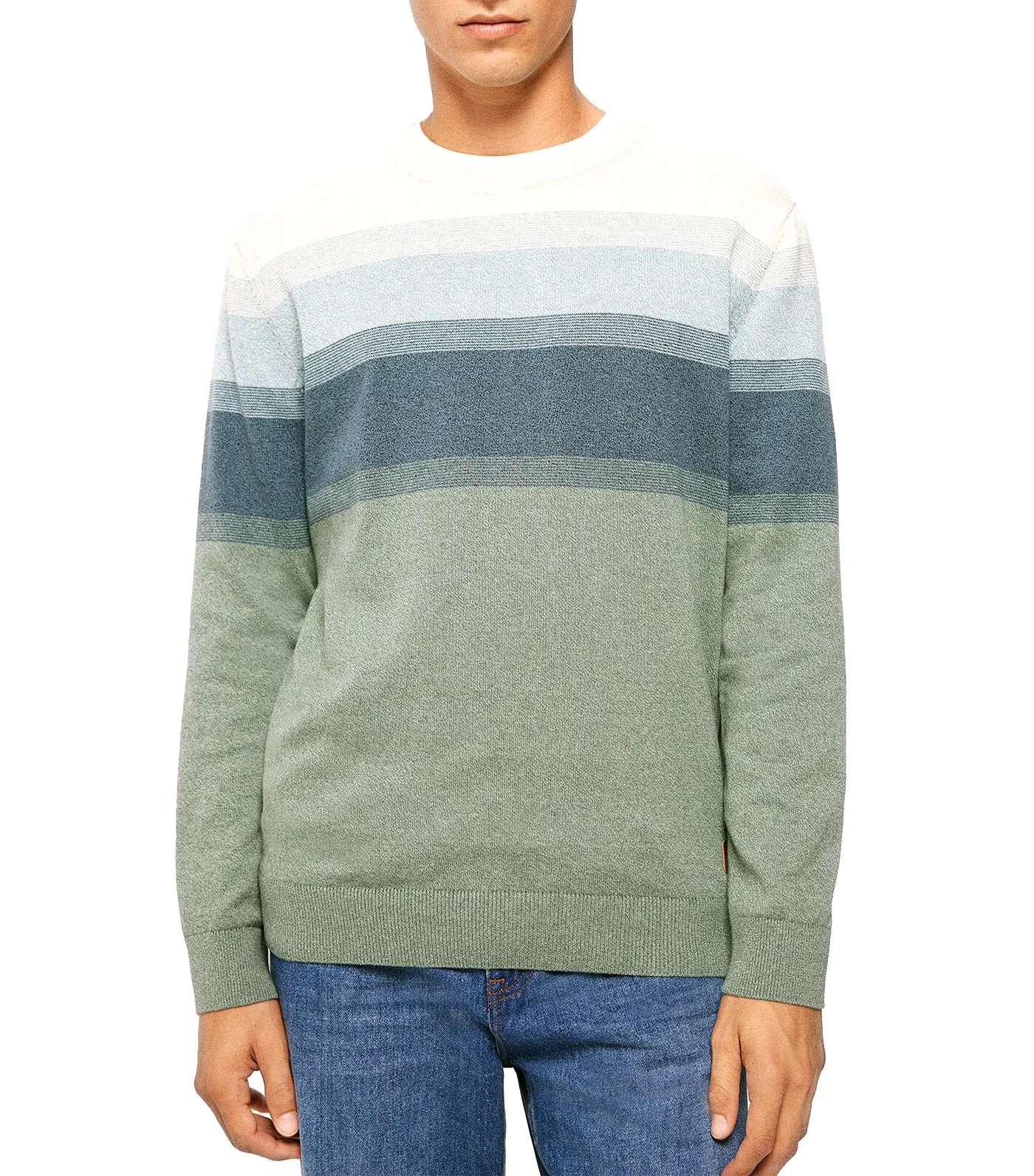 Positional Striped Fantasy Sweater Multi