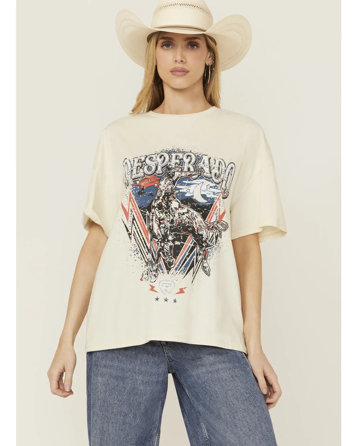 Product Name:  Rock & Roll Denim Women's Desperado Short Sleeve Graphic Tee