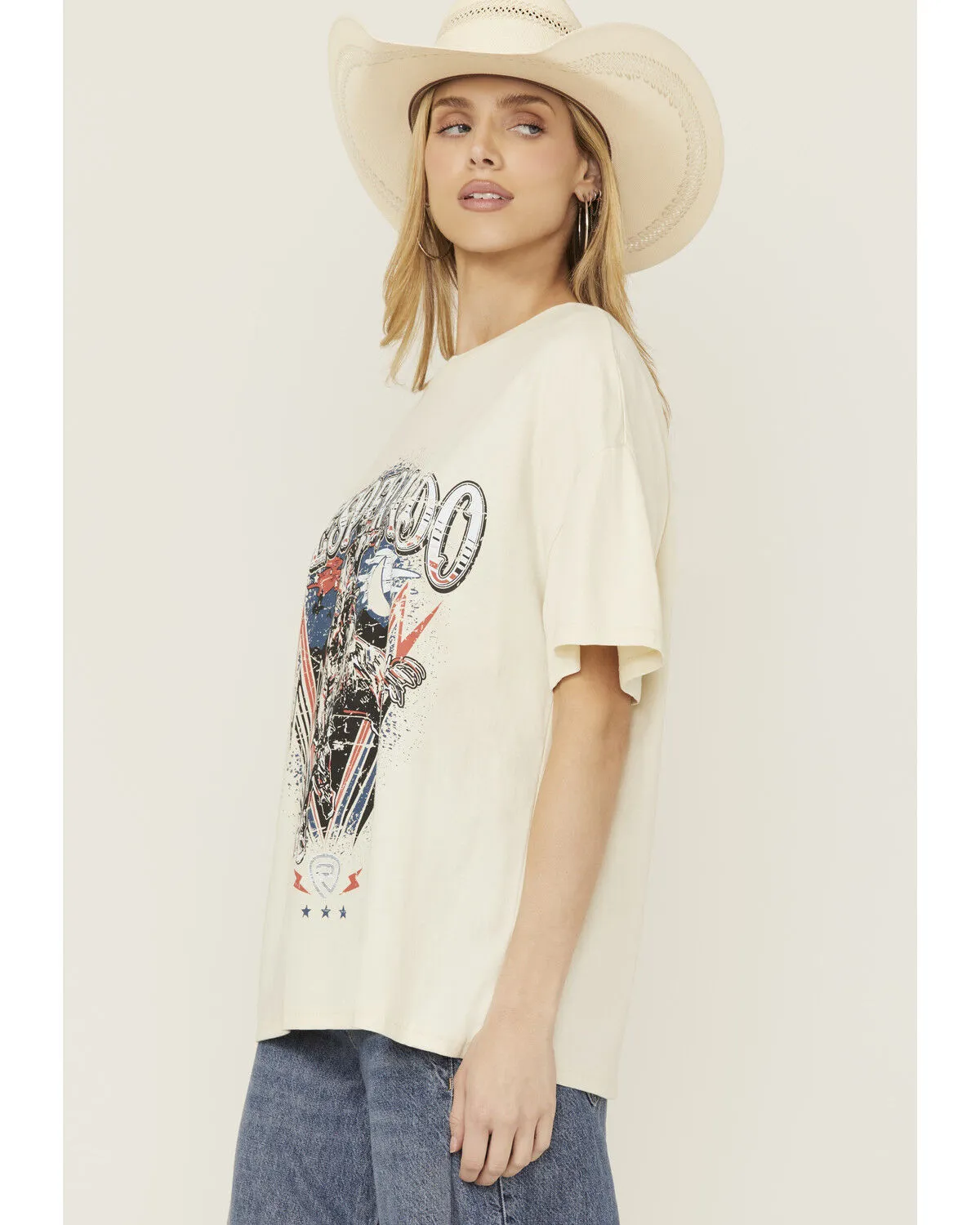 Product Name:  Rock & Roll Denim Women's Desperado Short Sleeve Graphic Tee